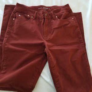 COPY - Chico's Platinum Jegging Burnt Orange Size 00